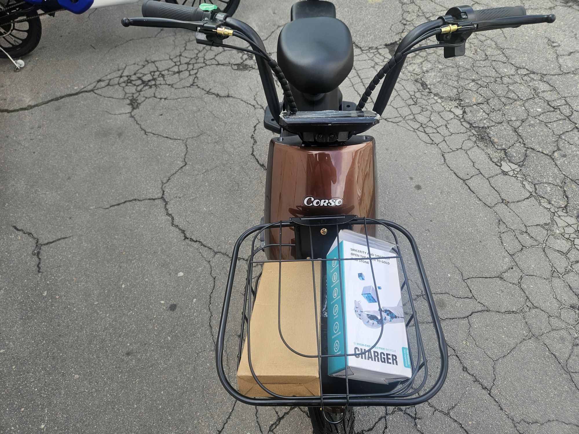 Електричний мопед Corso Astro 500W, 60V, 20Ah