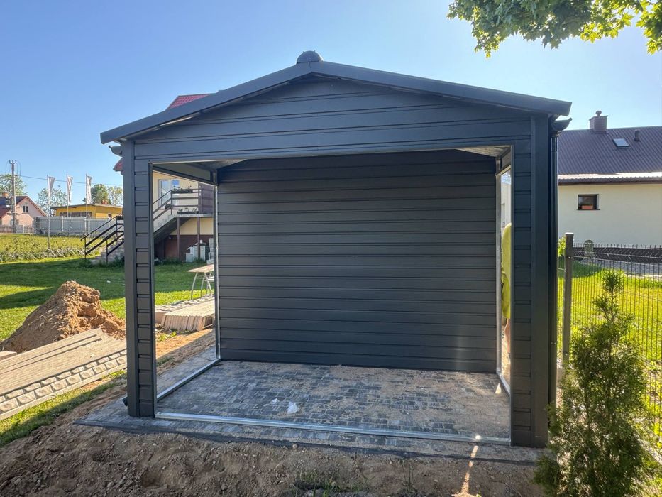 Garaż blaszany profil zamkniety 3x5,3x6,4x5,4x6,5x5,5x6,6x6,6x7,7x6,