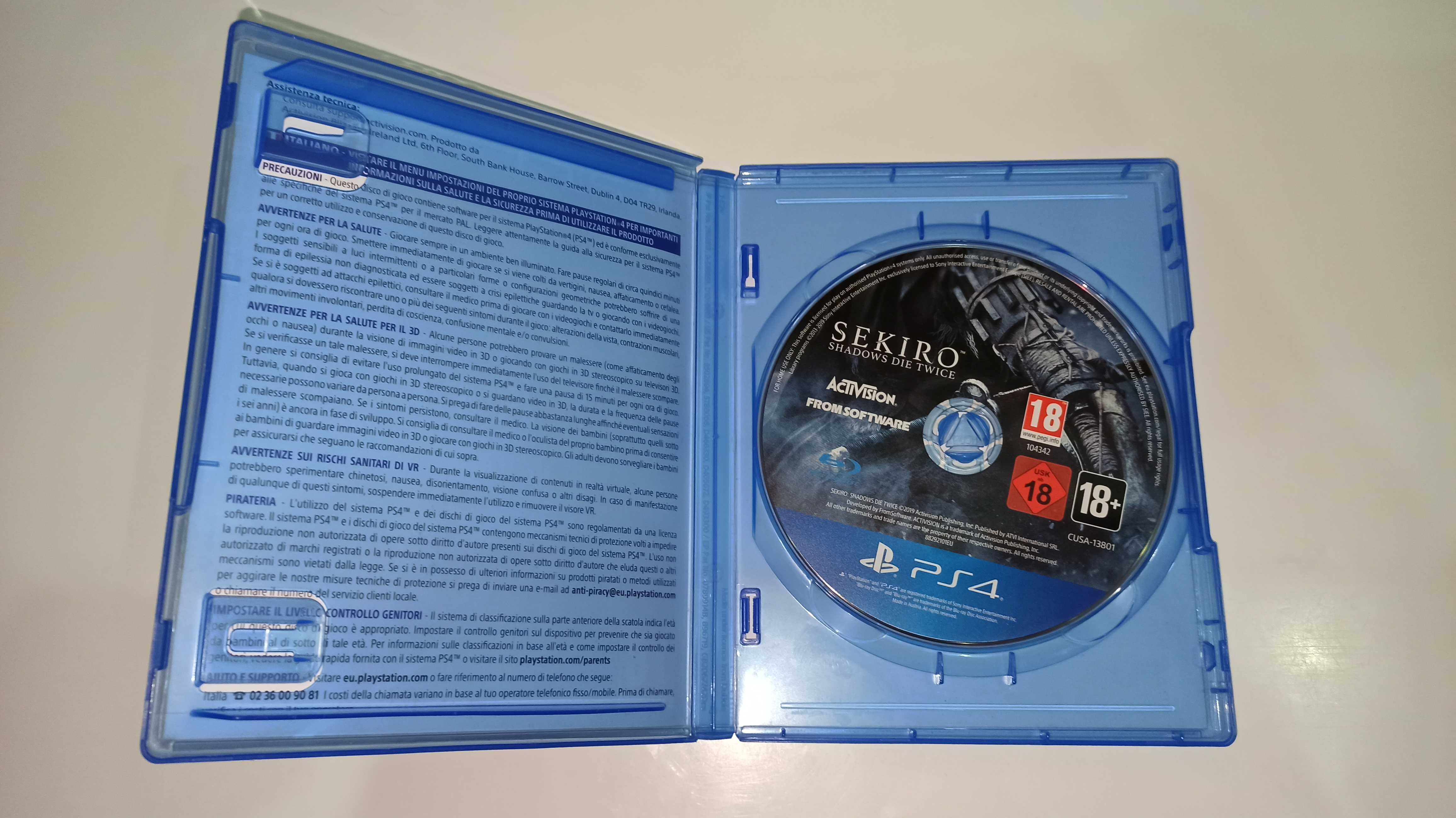 ps4 SEKIRO SHADOWS DIE TWICE PL akcja japonia samuraje v1