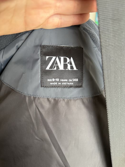 Пуховик zara для хлопчика