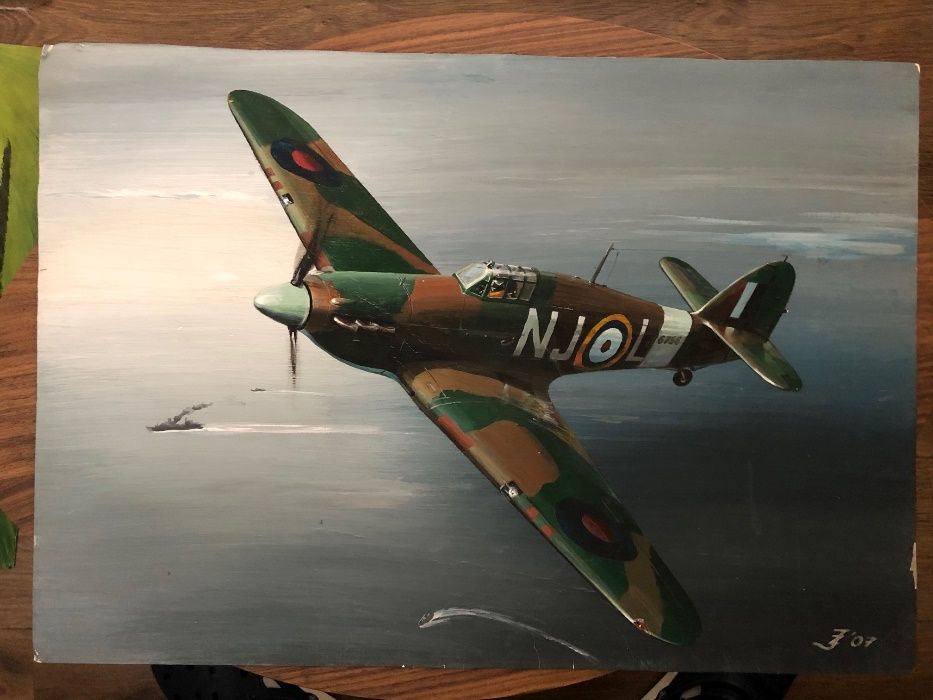 Obraz Hawker Hurricane - Zbigniew Janik