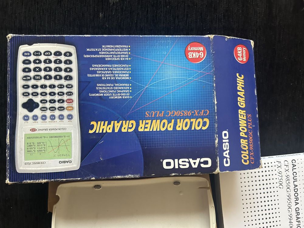 Maquina calculadora grafica CFX 9850gc
