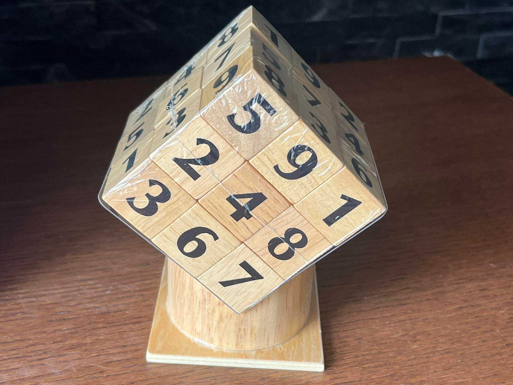Sudoku drewniana kostka puzzle 3D