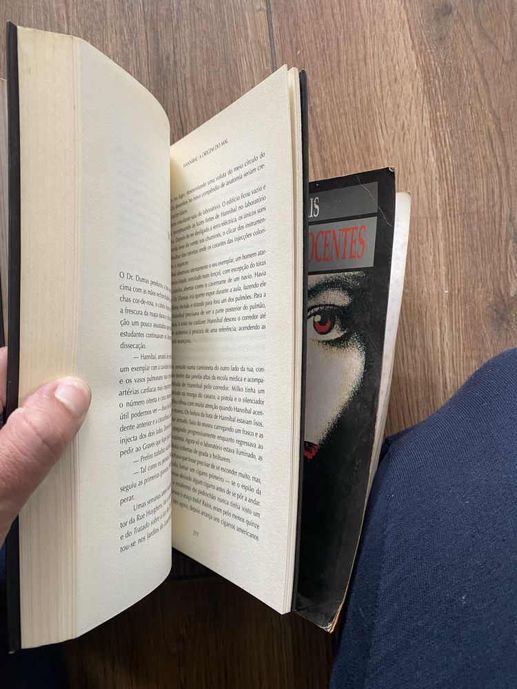 Tres livros de Thomas Harris