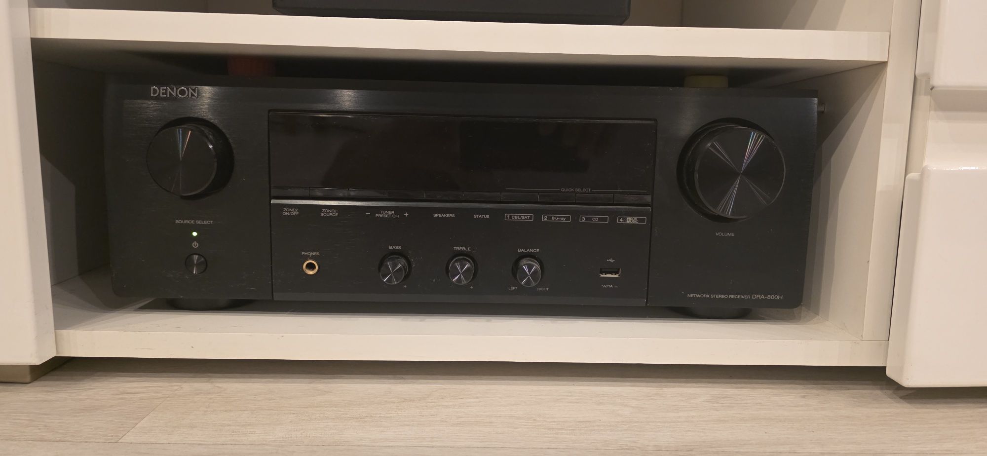 Zastaw stereo Denon DRA800H Glosniki i subwoofer Klipsch R28F