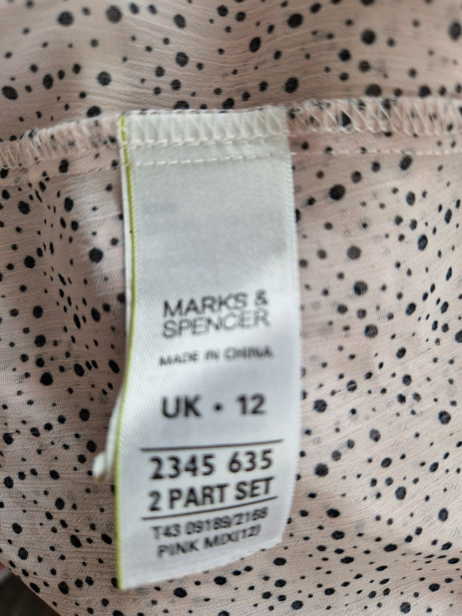 Letnia bluzka, bluzeczka, top na lato, Marks&Spencer, eur M-L