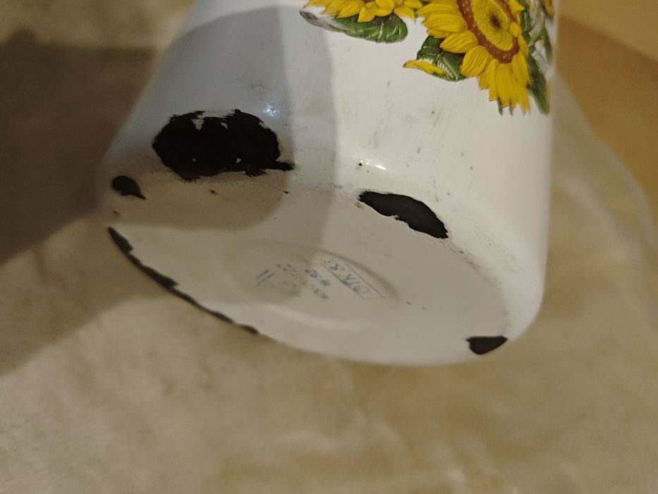 Stara Kanka do mleka PRL Vintage Rustykalny retro wystrój