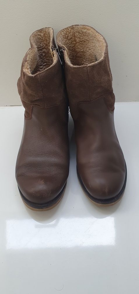 Kozaki meskie Marco Polo ze skory ocieplane  41/42