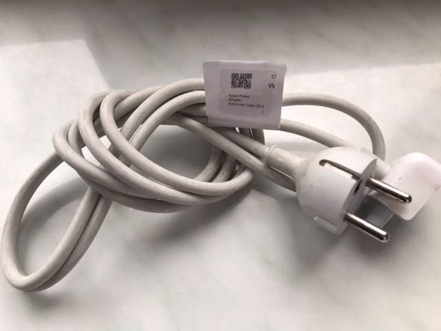 Kabel sieciowy zasilający EU PL Apple Macbook Zasilacz iPad przewód or