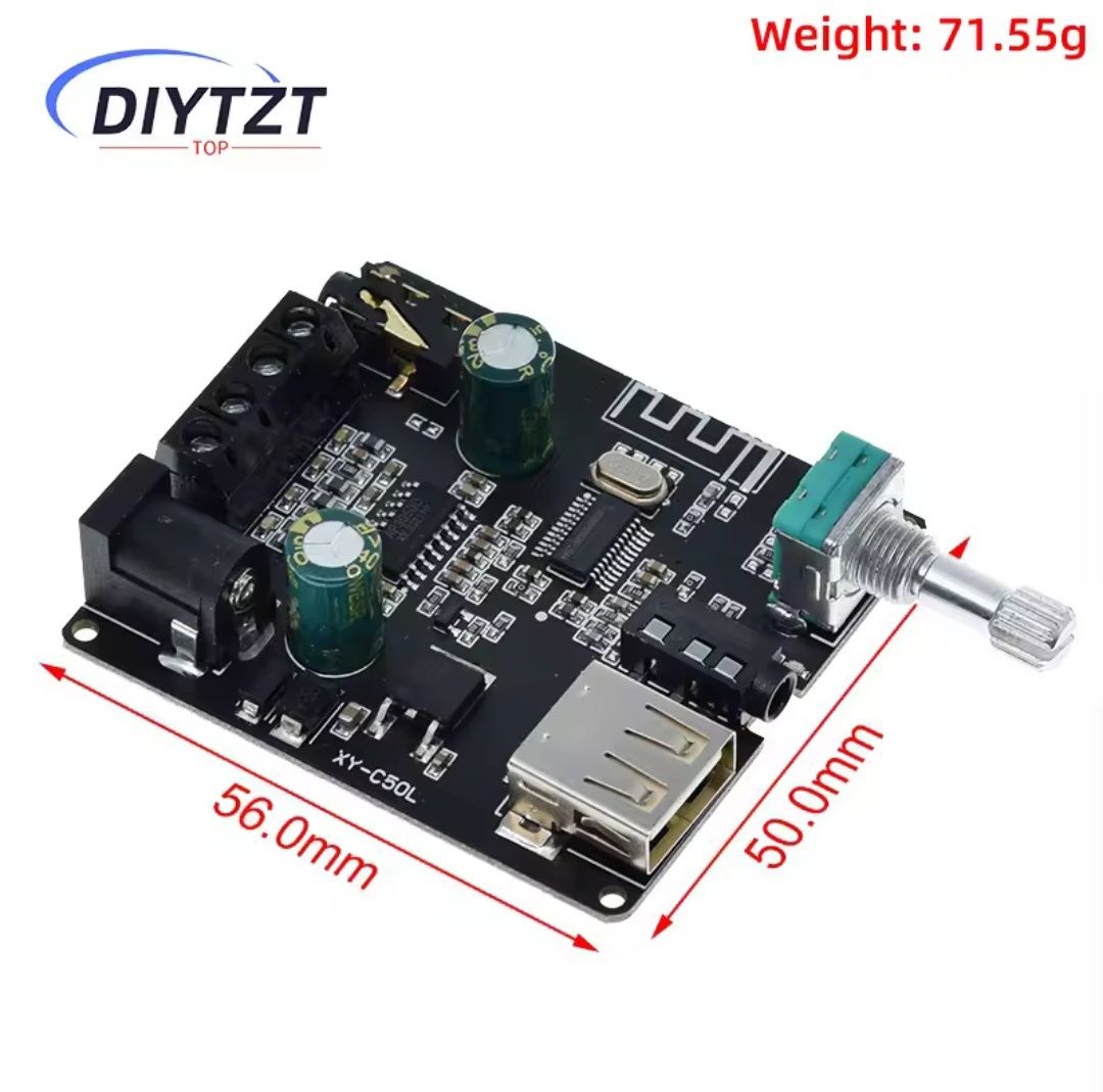 Аудио усилитель с Bluetooth Sinilink XY-C50H 2x50W
