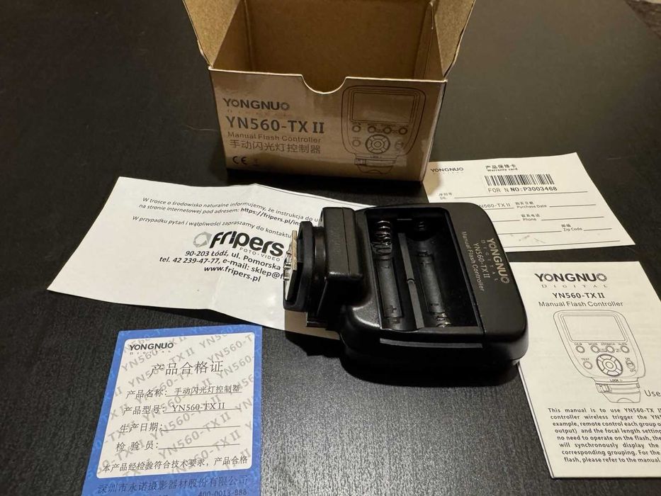 Pilot Wyzwalacz radiowy YONGNUO YN560-TX II do Sony