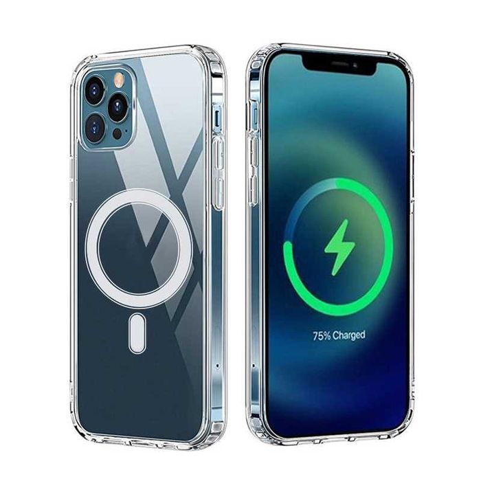 Etui iphone 16 pro max przeźroczyste mag save