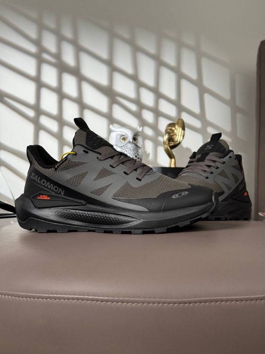 Чоловічі кросівки саломон Salomon Elixir Activ GTX Black Taupwood