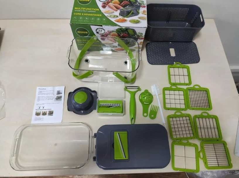 Овочерізка багатофункціональна Veggie Slicer 22в1 для овочів і фруктів