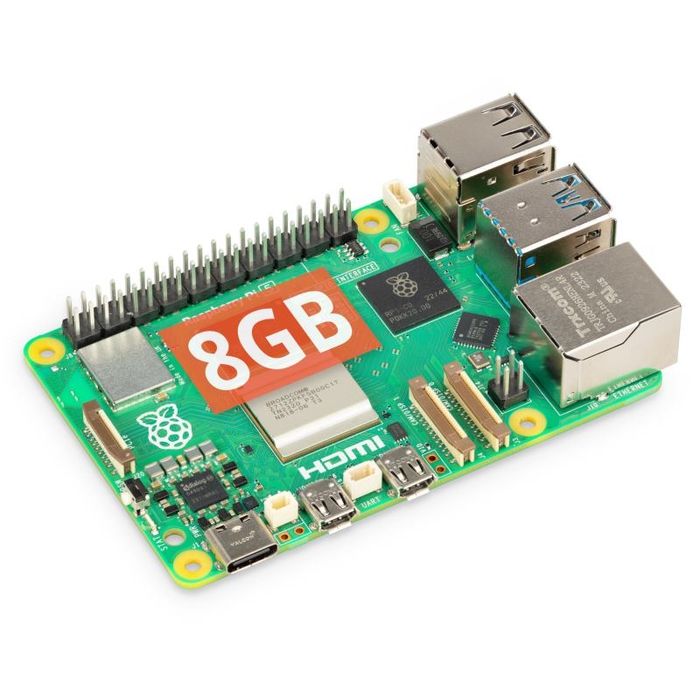 Raspberry Pi 5 8G (міні компьютер) є кількість