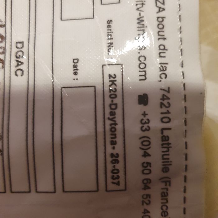 Skrzydło PPG/PPGG Daytona Evo