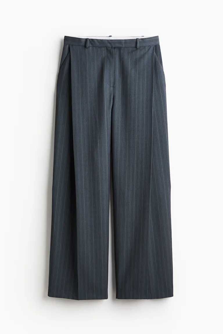 Studio Collection H&M Eleganckie spodnie wełniane r.40