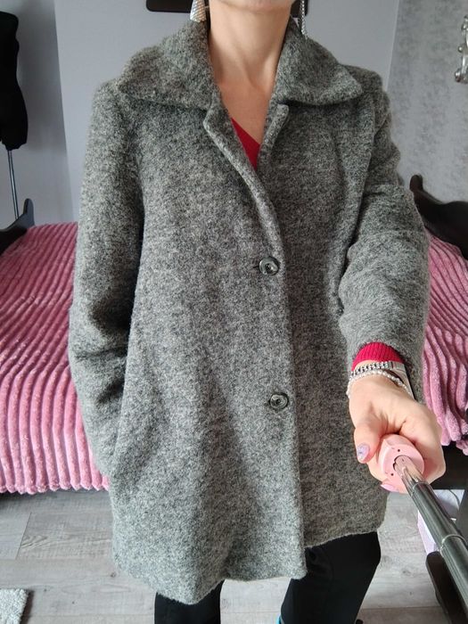 Płaszcz jesienno wiosenny Mango 38