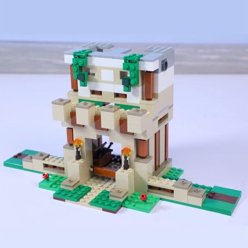 Klocki Minecraft - Forteca Żelaznego Golema.