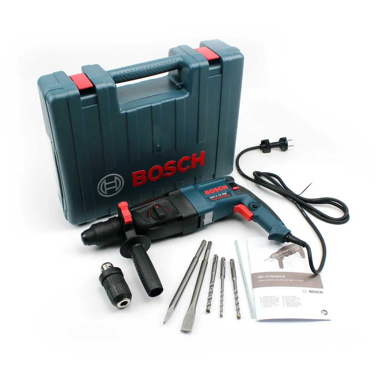 Перфоратор Bosch GBH 2-26 DRE (800 ВТ, 2.7 ДЖ)