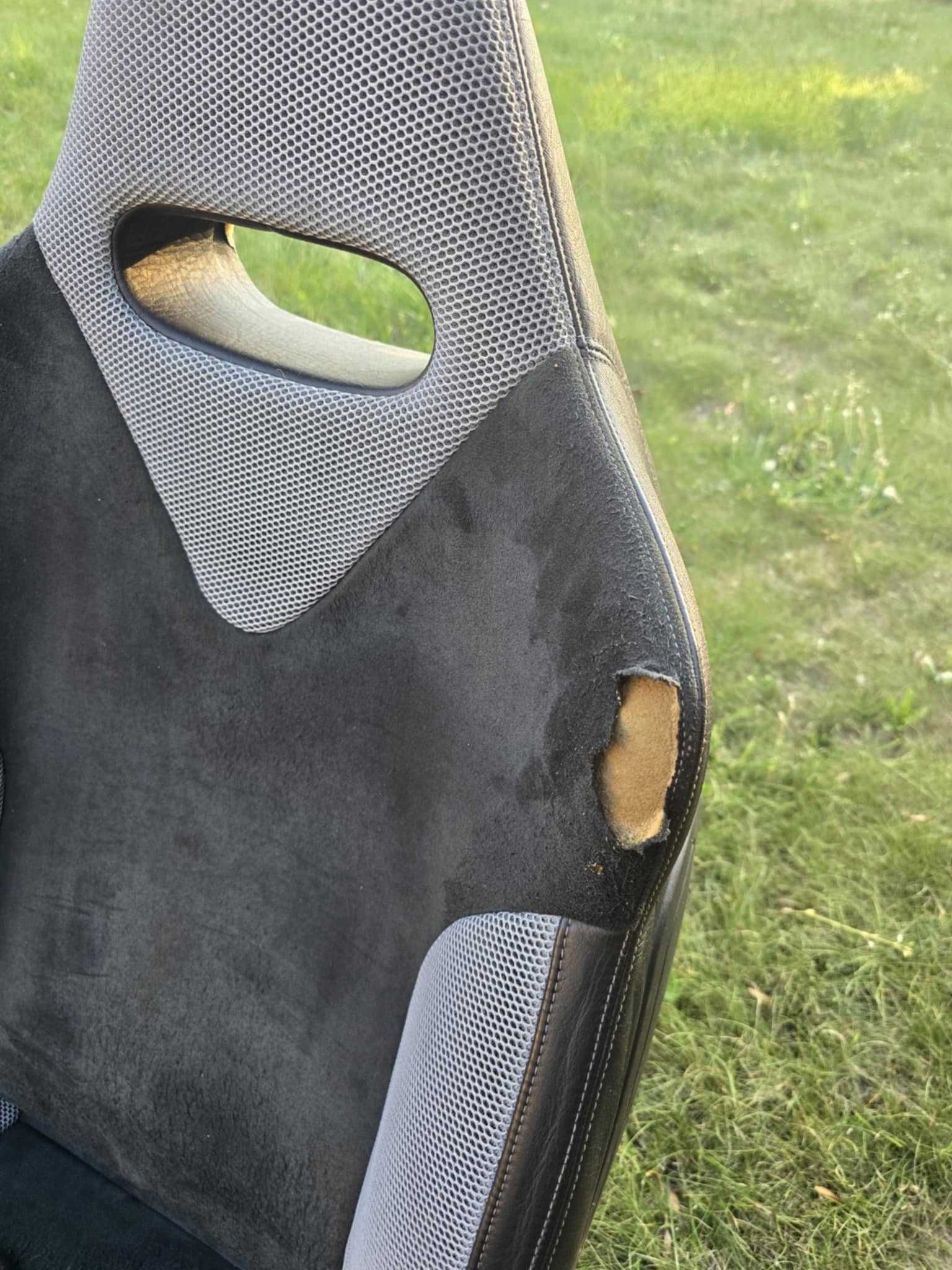 206 GTI180 / RC alcantara kubełki