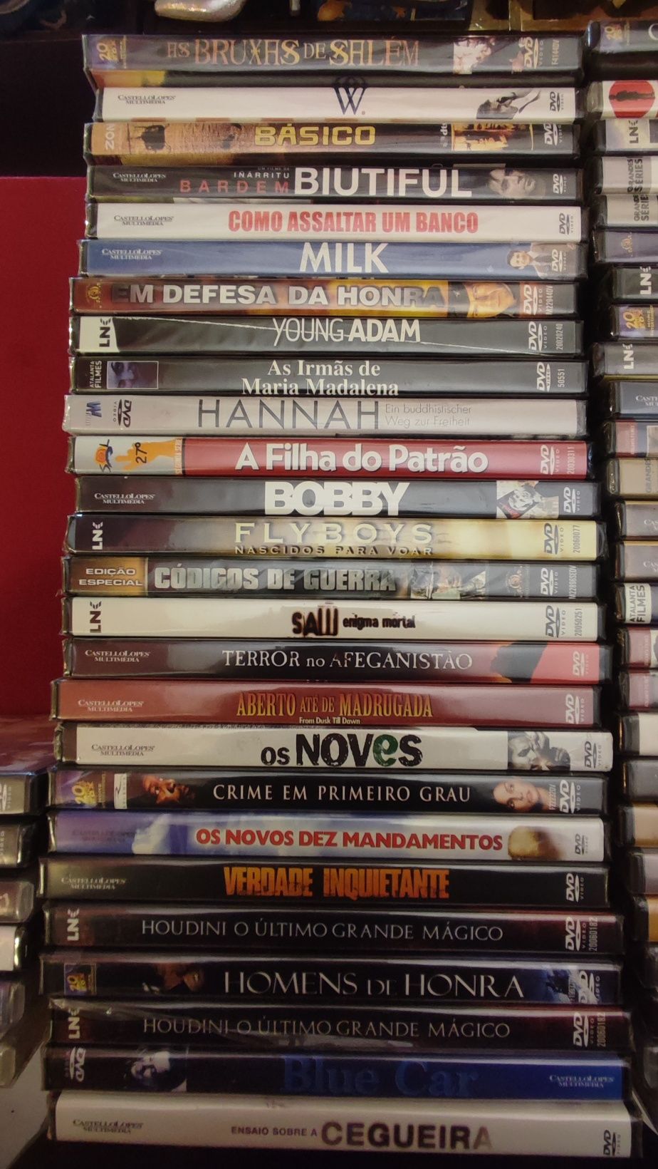 DVDs vários filmes NOVOS SELADOS