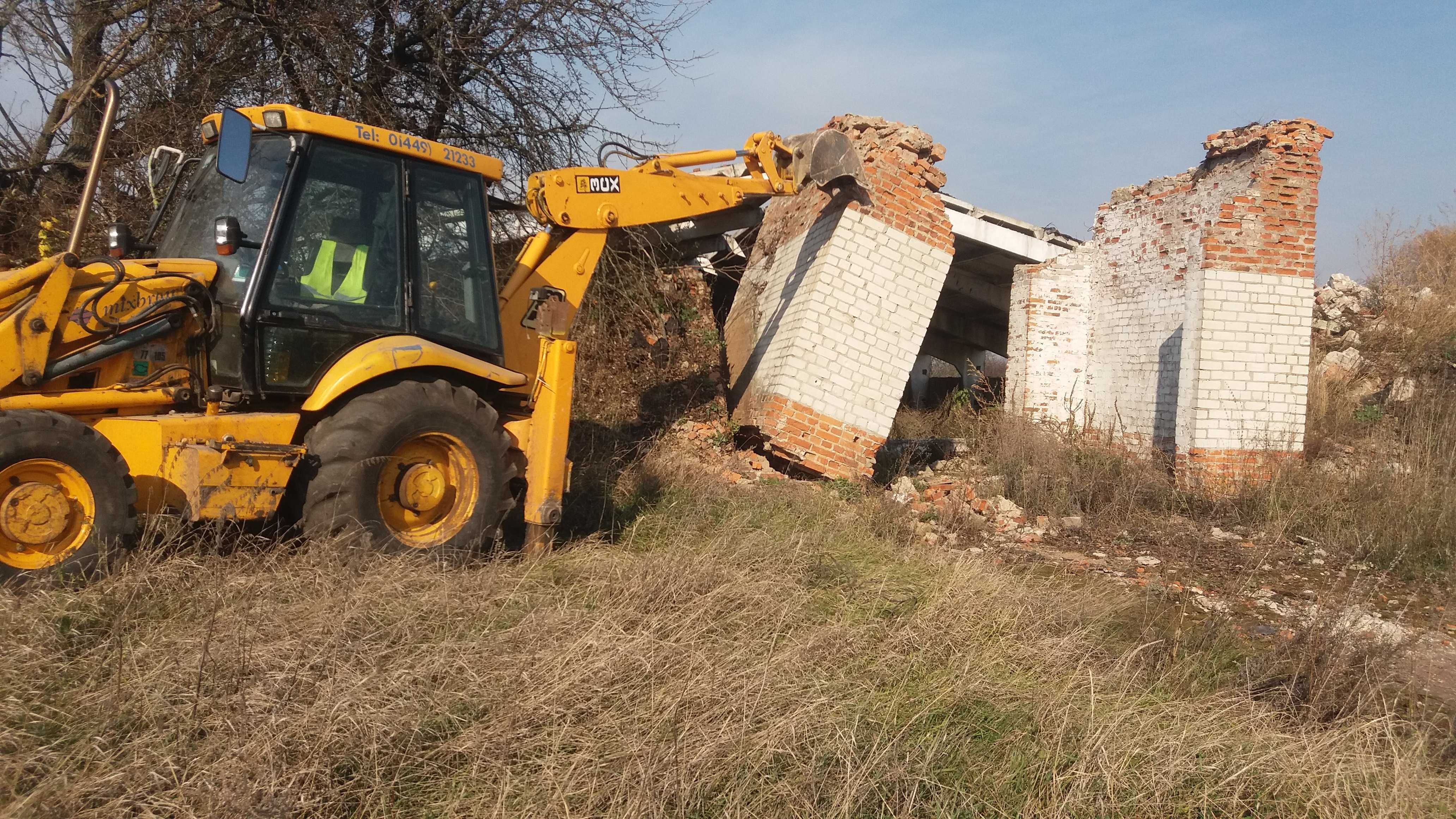 Послуги экскаватора JCB 3CX