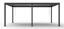 PERGOLA Ogrodowa Tarasowa aluminiowa 6mx3m, 6x3 oświetlenie LED