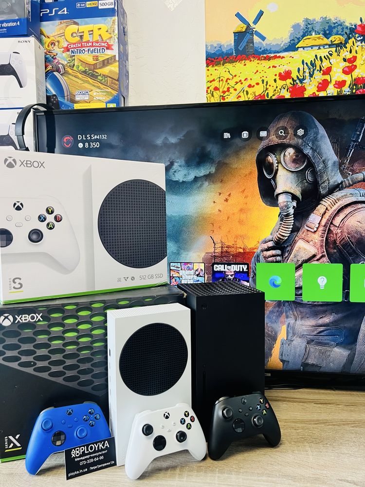 Магазин!Консоль Microsoft Xbox x,s.Обмін