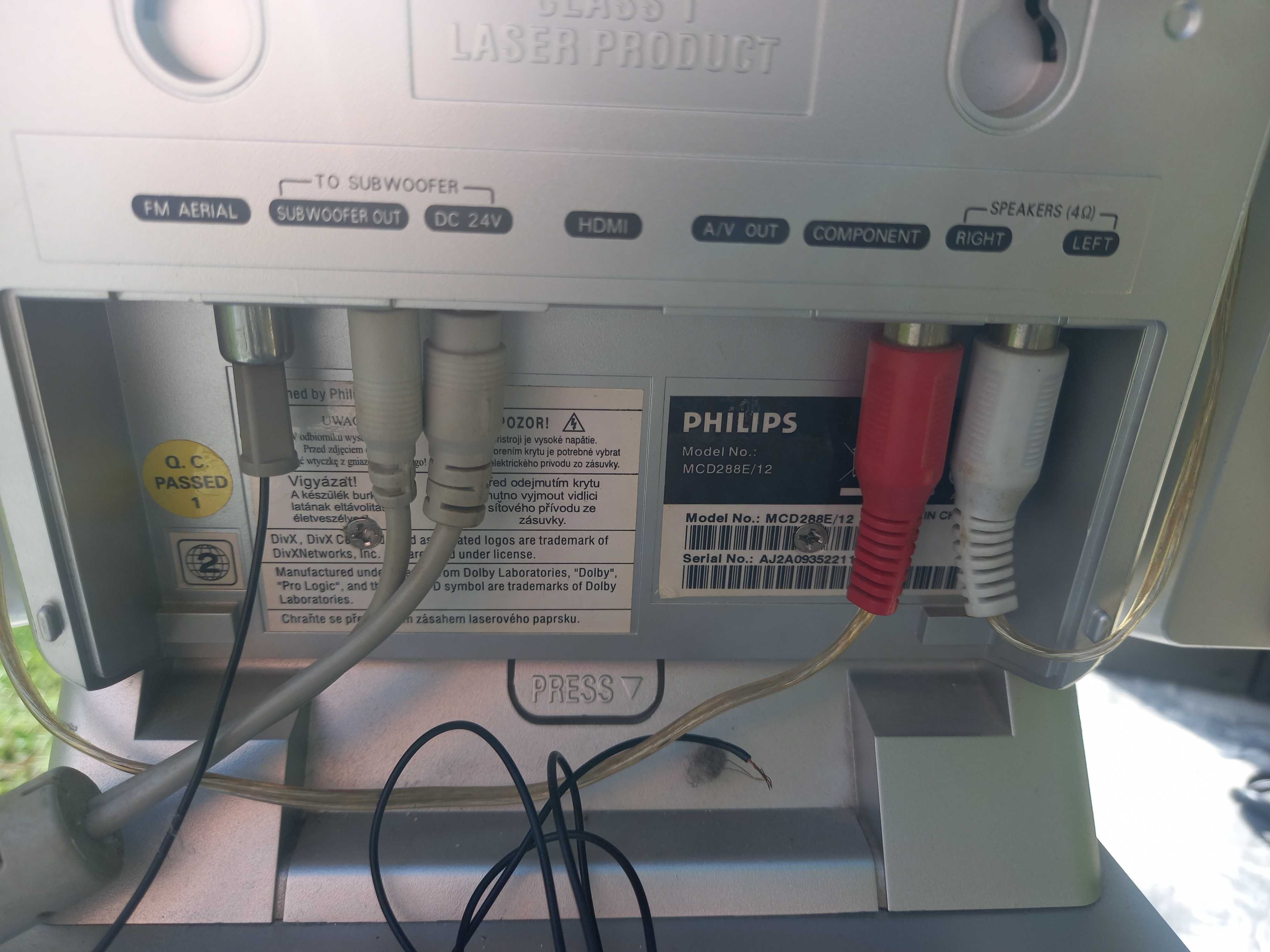 Zestaw 2 micro wieże Philips  RM Sony