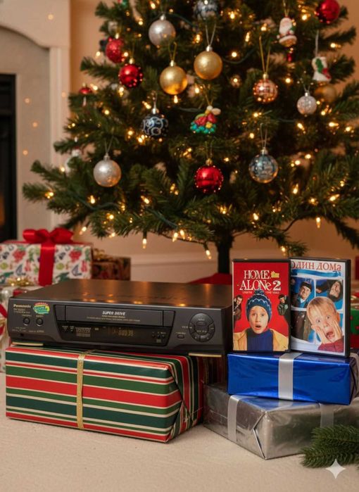 Один вдома + Один вдома 2 на касетах VHS + Panasonic NV-SD 225