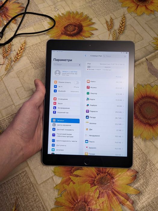 iPad 9.7" 6 покоління 128 ГБ планшет apple