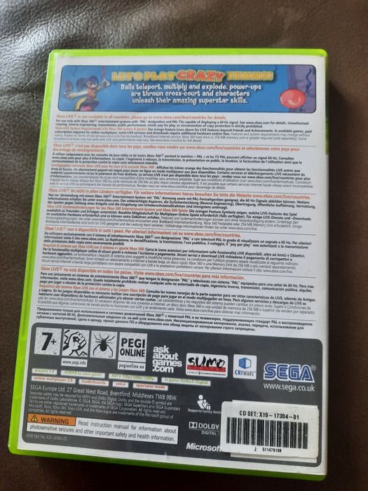 Gra Sonic XBOX 360