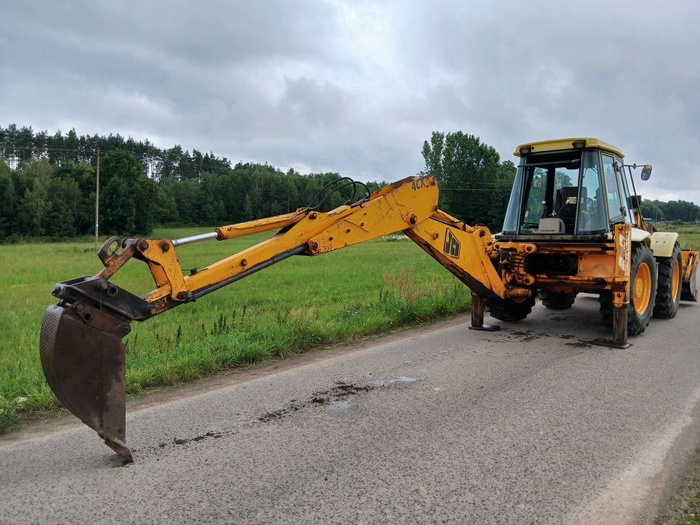 Koparko ładowarka jcb 4cx 530 70 manitou ulm 412 teleskop zamina rozli