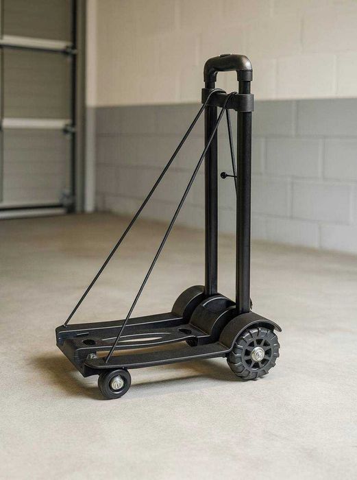 NOWY Wózek Transportowy Zakupowy na Zakupy Składany Teleskopowa Rączka