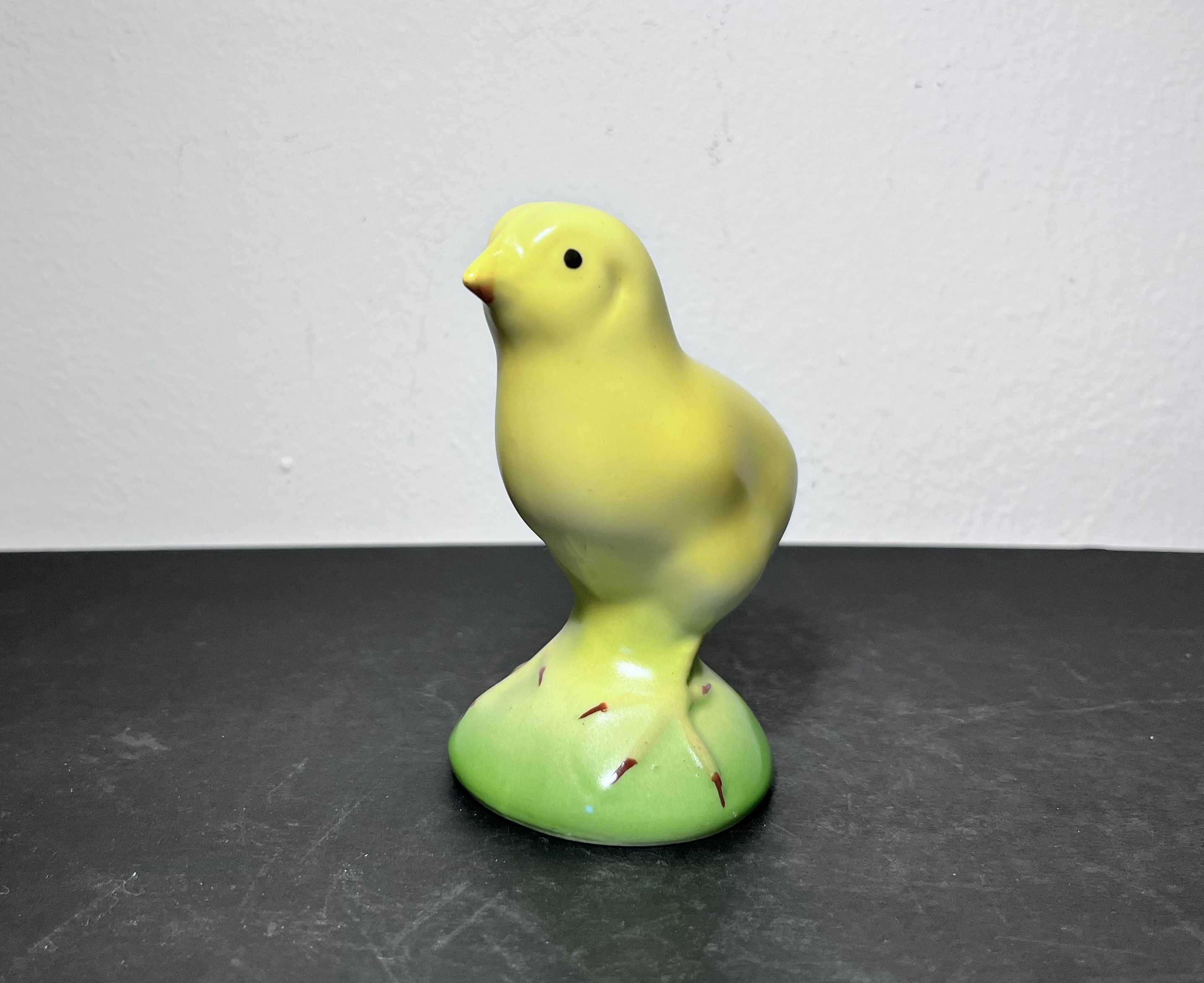 Figurka porcelana Ćmielów PRL- kurczak, pisklak, kurczaczek! 1