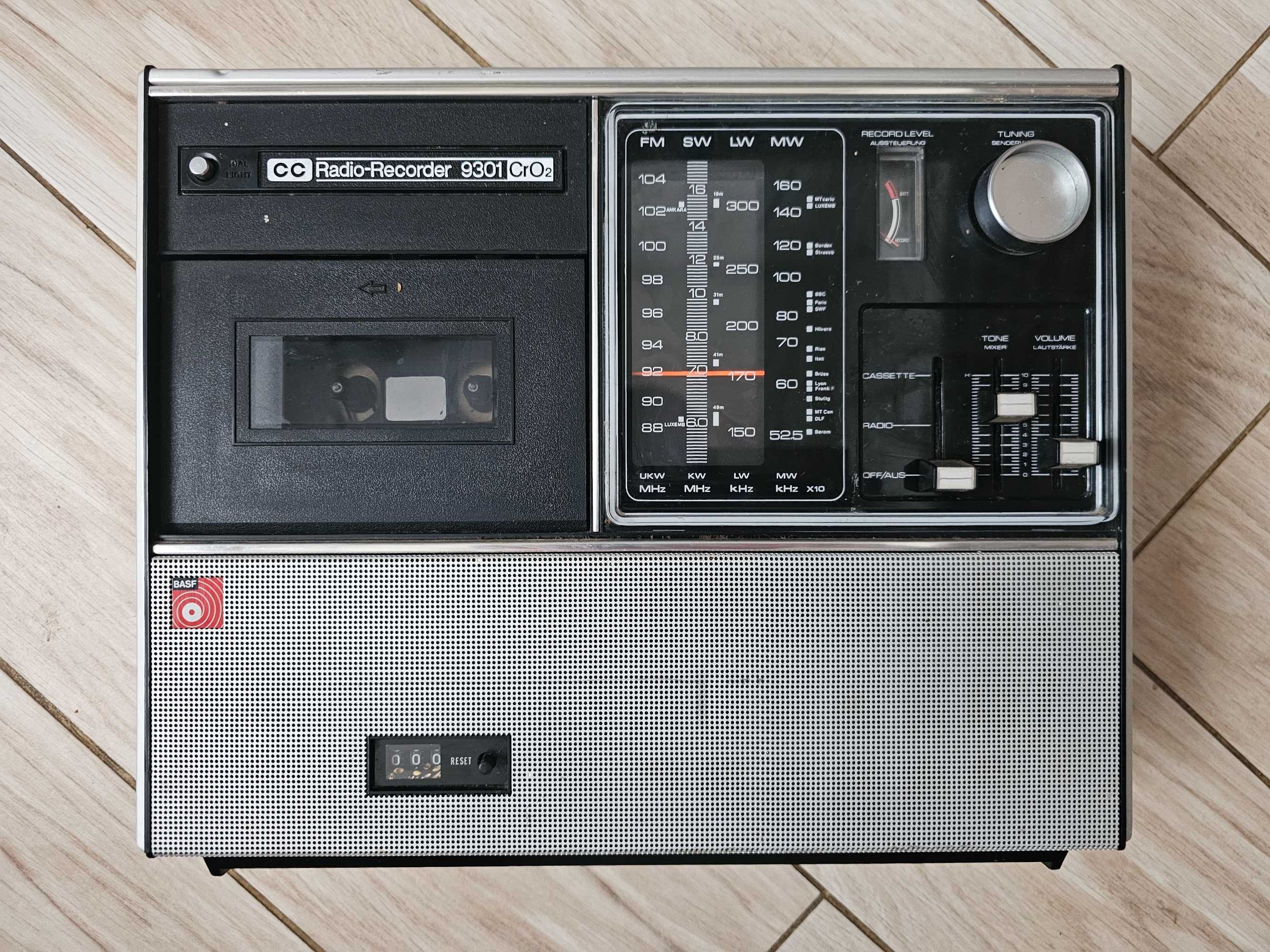 BASF CC Radio Recorder 9301 CrO2