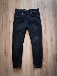 Czarne jeansy męskie ZARA 38
