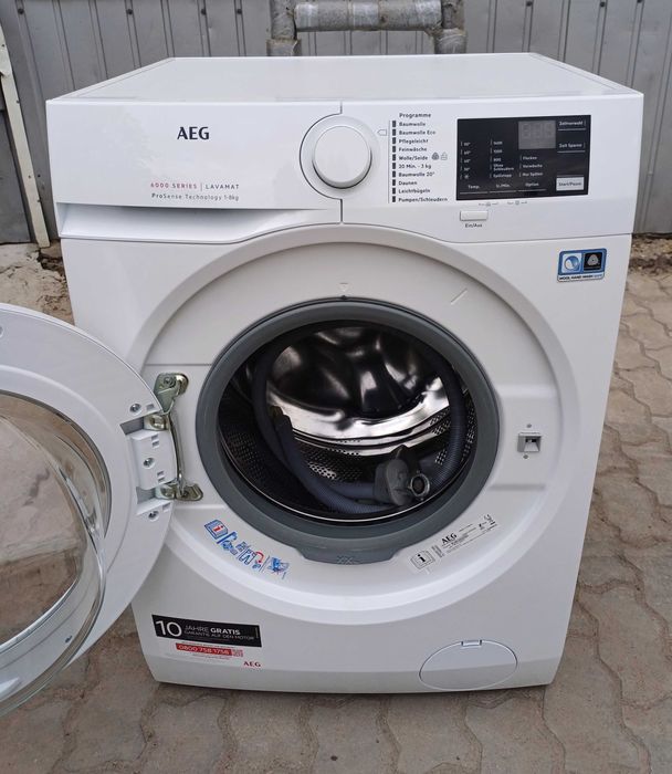 Пральна машина AEG L6FB54488 8кг 1400 об А+++ 6000 Series ProSense