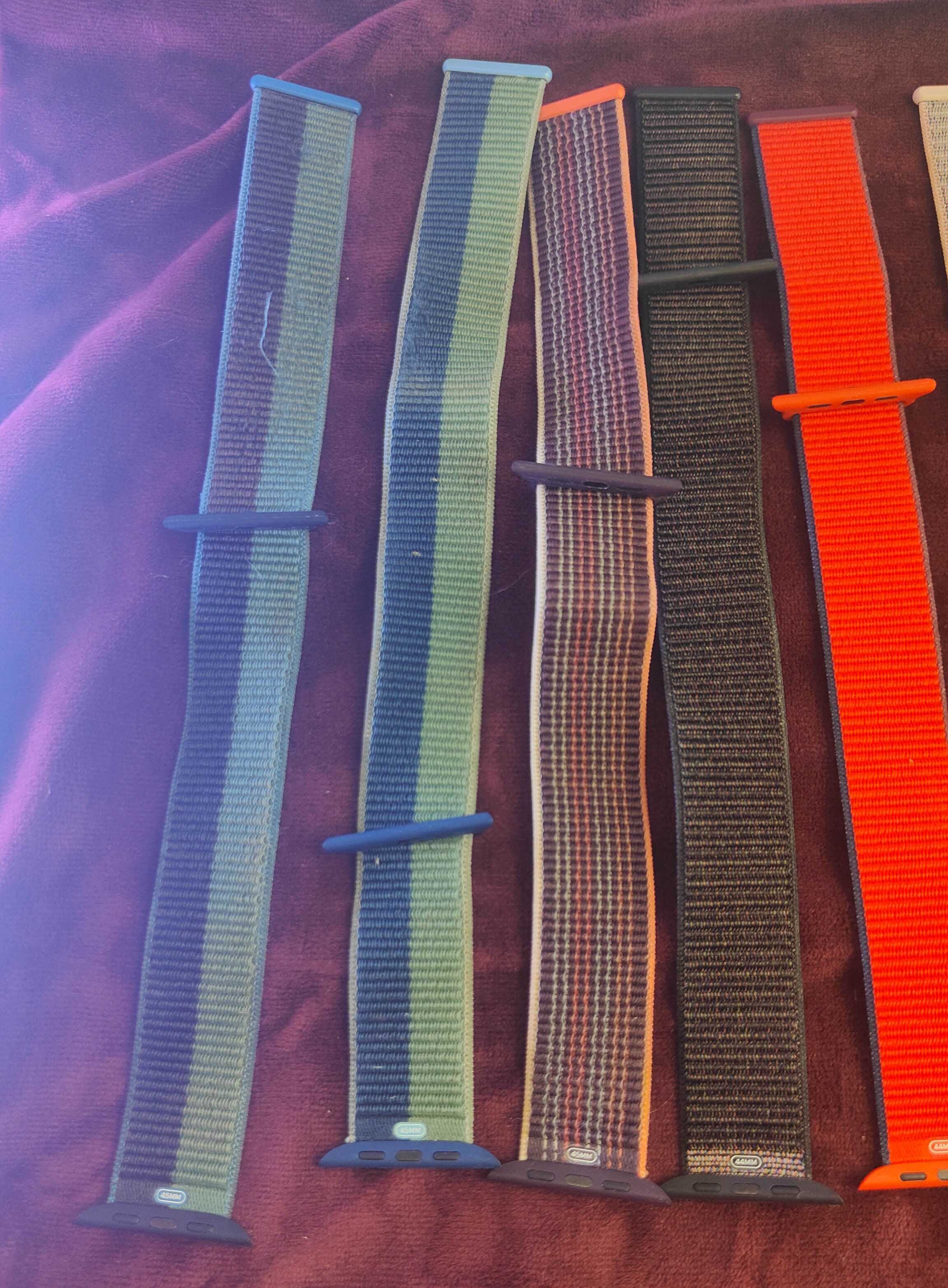 Оригінальні ремінці Apple Watch Band 45 44 42 41 40 мм Nike Red Loop