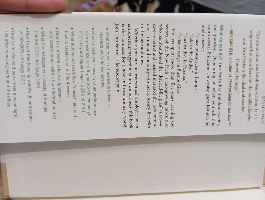 Книга Timothy Ferriss The 4-Hour Workweek: Escape 9-5,