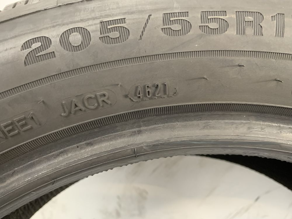 4x 205/55/17 Dunlop WinterSport 5 / 2021r 6,5mm / GWARANCJA