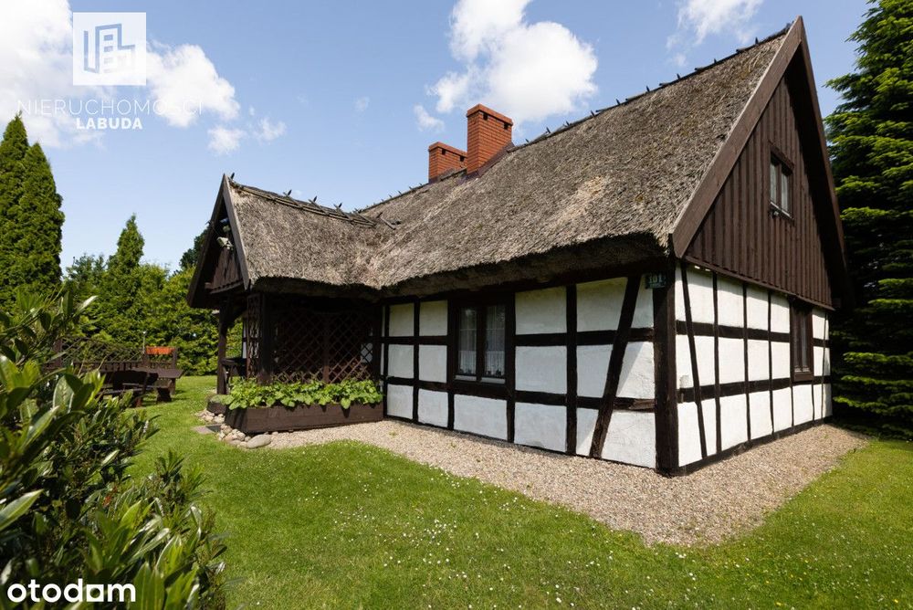 Dom z klimatem w sercu Kaszub, działka 6472 m2