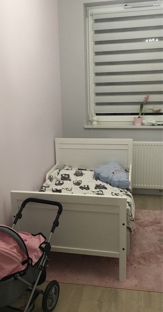Łóżko Ikea Sundvik z materacem
