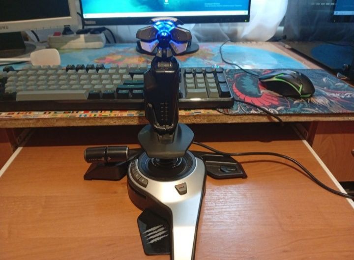 Джойстик штурвал Mad Catz F.L.Y. 5 Flight Stick