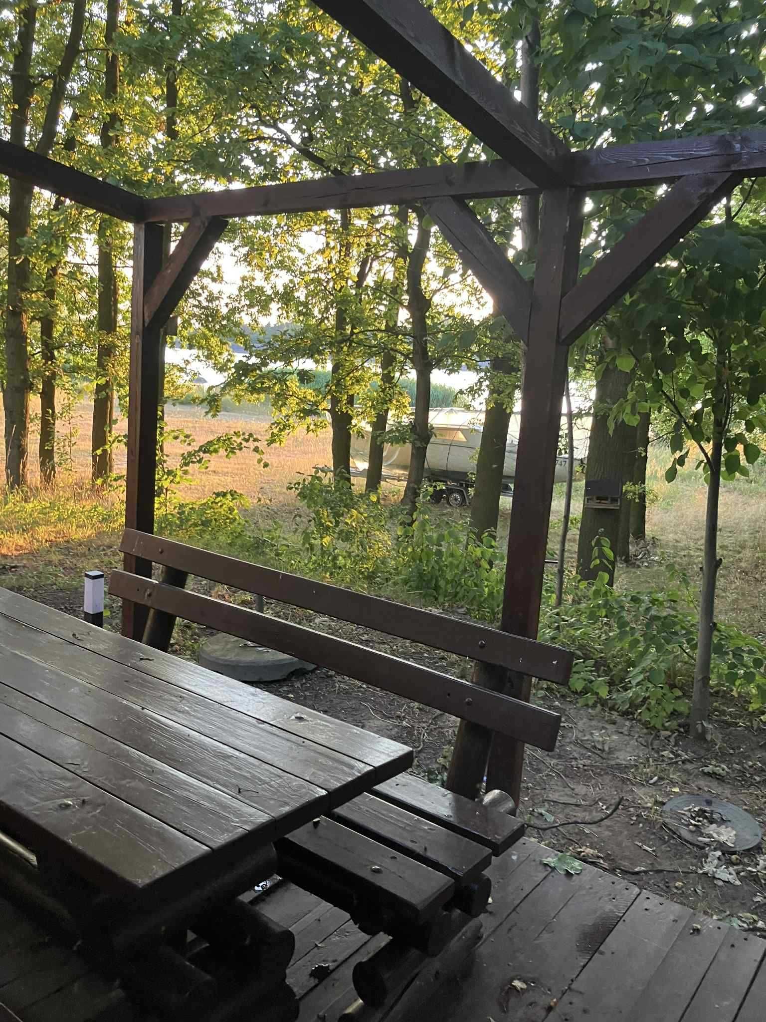 domek dom letniskowy Turawa 30m do jeziora, zamknięty ośrodek cisza