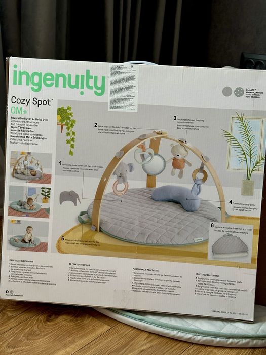 Розвиваючий килимок Ingenuity "Cozy Spot"