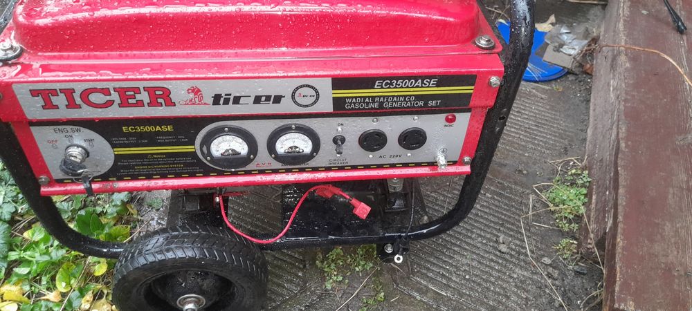 Генератор бензиновий Tiger EC3500AS 2.5-2.7 кВт однофазний