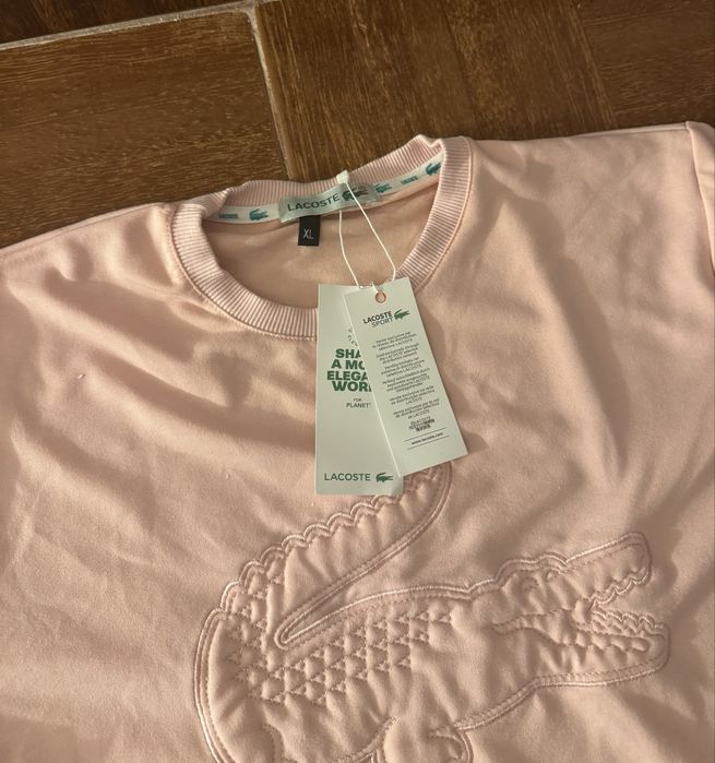 Tshirt Lacoste Rosa Nova!