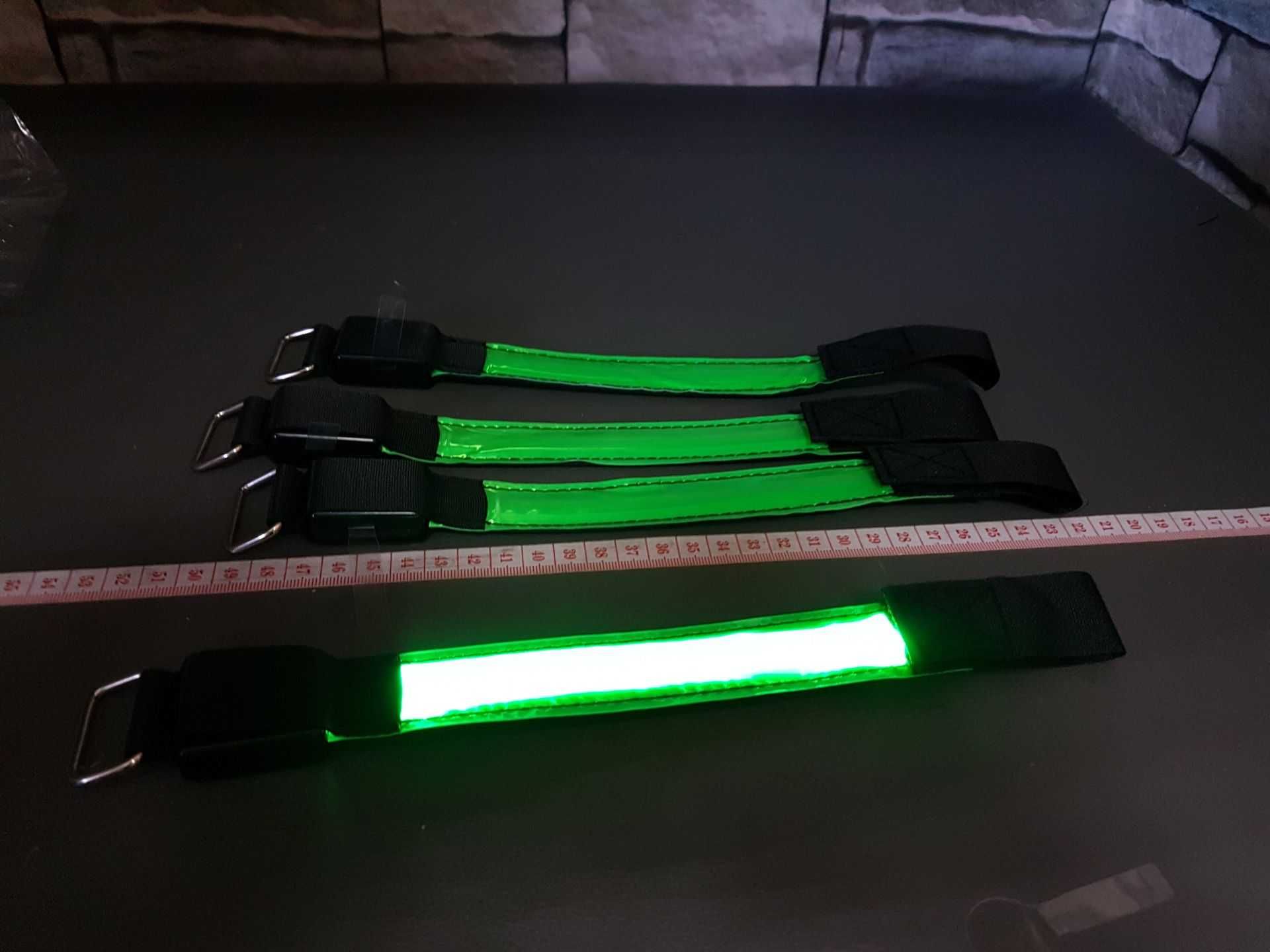 Сигнальна світлодіодна LED стрічка з зарядкою від USB (в комплекті БЖ)